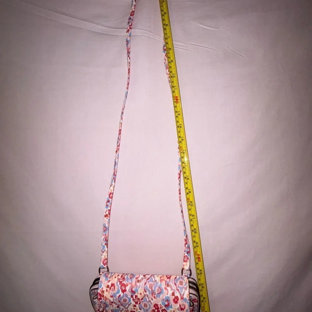 Sonoma Red and Blue Floral Clutch